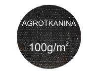 Zdjęcie: Agrotkanina czarna mocna 1,65x100 m 100g/m2 BIOVITA