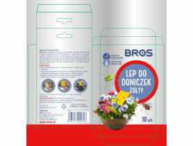 Lep do doniczek żółty 10 szt. BROS