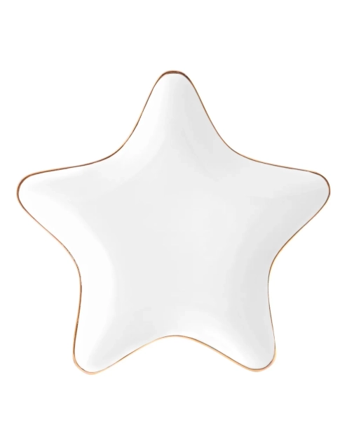 Zdjęcie: Naczynie gwiazdka 19x18x2 cm ze złotą linią ALTOM DESIGN