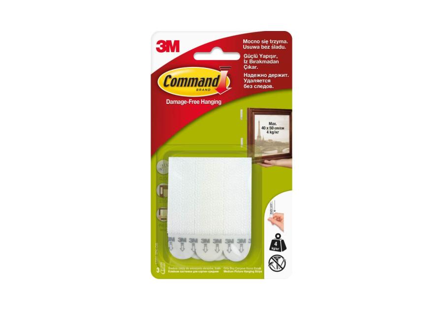 Zdjęcie: Rzepy do wieszania obrazów 4 kg COMMAND