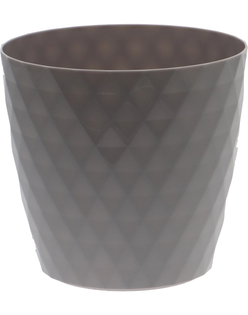 Zdjęcie: Doniczka Cristal 18 cm popiel GARDEN LIFE