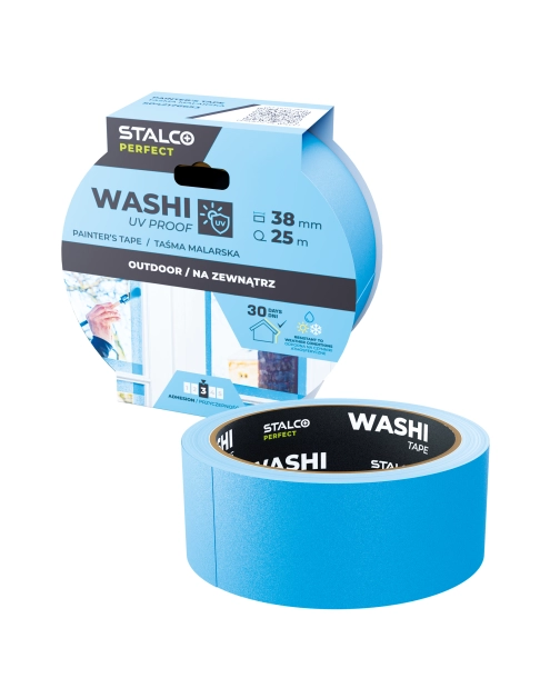 Zdjęcie: Taśma malarska Washi UV Proof 25 mm x 25 m PERFECT