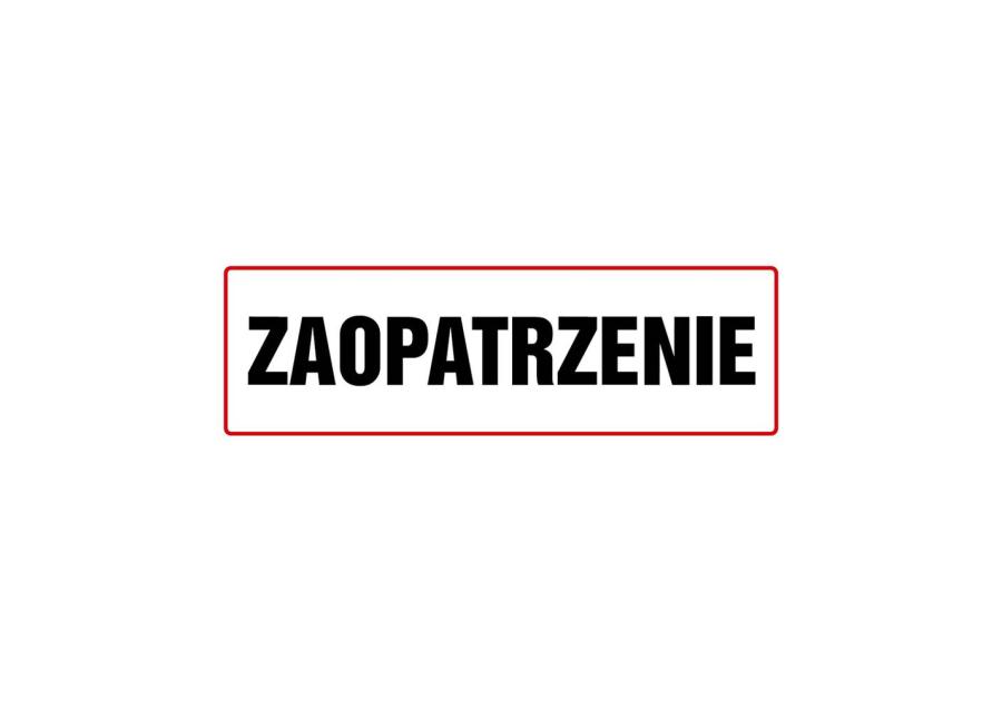 Zdjęcie: Oznaczenie "Zaopatrzenie" 10x30 cm METRO