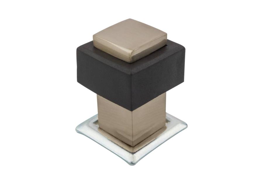 Zdjęcie: Odbojnik drzwiowy kwadratowa DB-007 nikiel szczotkowany METRO