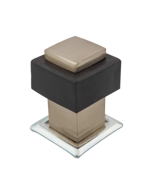 Zdjęcie: Odbojnik drzwiowy kwadratowa DB-007 nikiel szczotkowany METRO