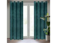 Zdjęcie: Zasłona gotowa Villa 140x250 cm ciemnoturkusowy EUROFIRANY