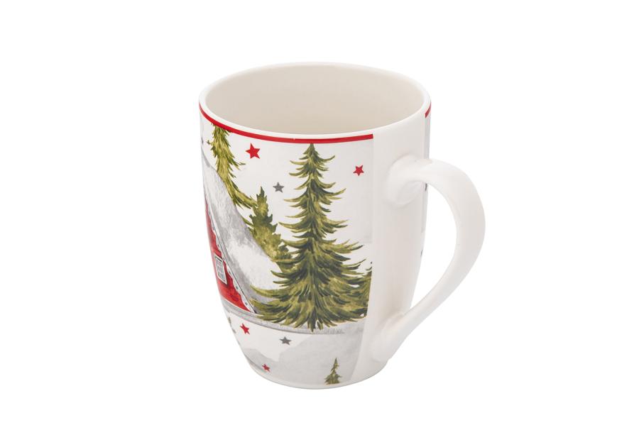 Zdjęcie: Kubek baryłka 370 ml dekoracja winter time B ALTOM DESIGN