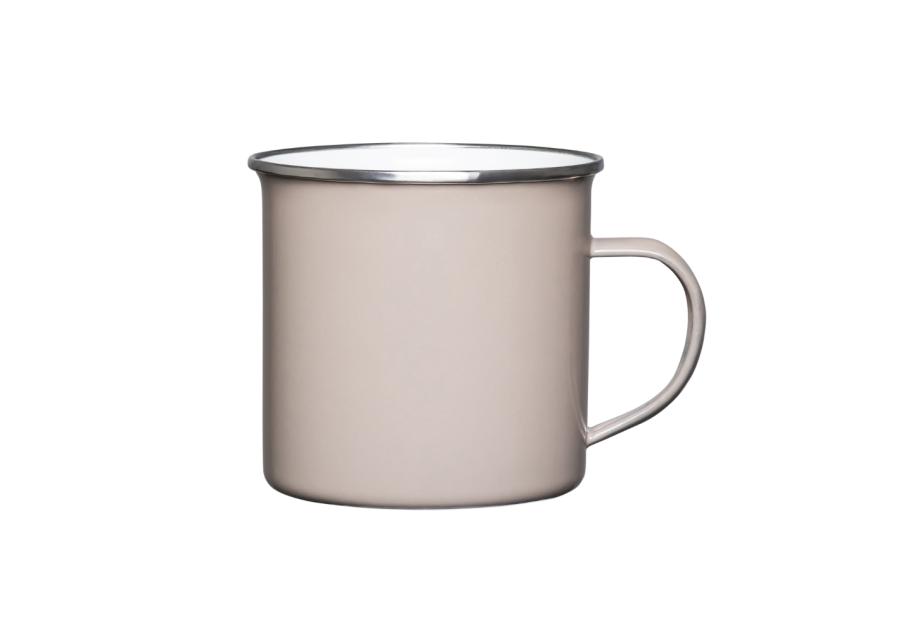 Zdjęcie: Kubek emaliowany 10 cm - 0,7 L taupe ALTOMDESIGN