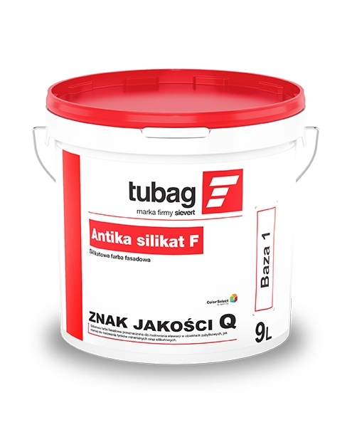 Zdjęcie: Farba fasadowa Antika silikat F 9 L TUBAG