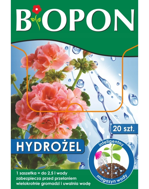 Zdjęcie: Hydrożel preparat do magazynowania wody w podłożu 10 g BIOPON