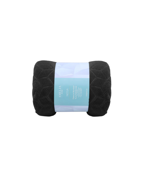 Zdjęcie: Koc Nessa black 150x200 cm AMELIA HOME