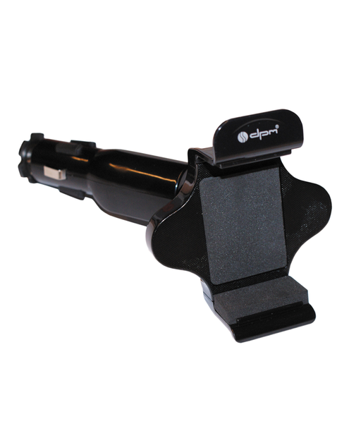 Zdjęcie: Uchwyt samochodowy do telefonów z ładowarką USB 1,5 A TKC-34 DPM SOLID