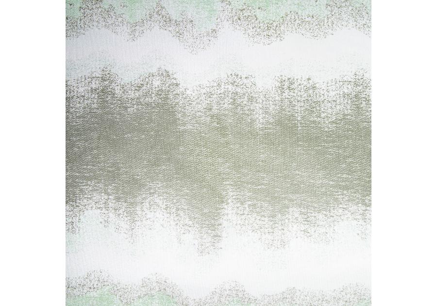 Zdjęcie: Zasłona Roxy 140x250 cm srebrno-miętowa na taśmie EUROFIRANY
