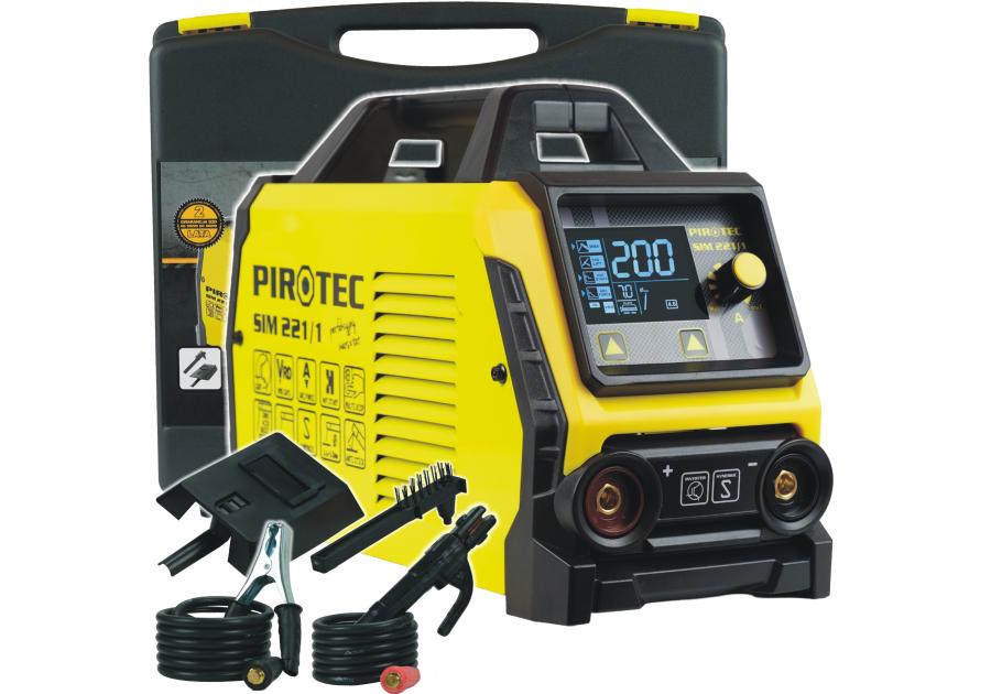 Zdjęcie: Spawarka inwerterowa SIM 221/1 - MMA/TIG lift PIROTEC
