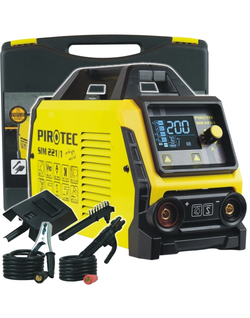 Zdjęcie: Spawarka inwerterowa SIM 221/1 - MMA/TIG lift PIROTEC