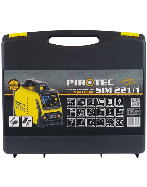 Zdjęcie: Spawarka inwerterowa SIM 221/1 - MMA/TIG lift PIROTEC
