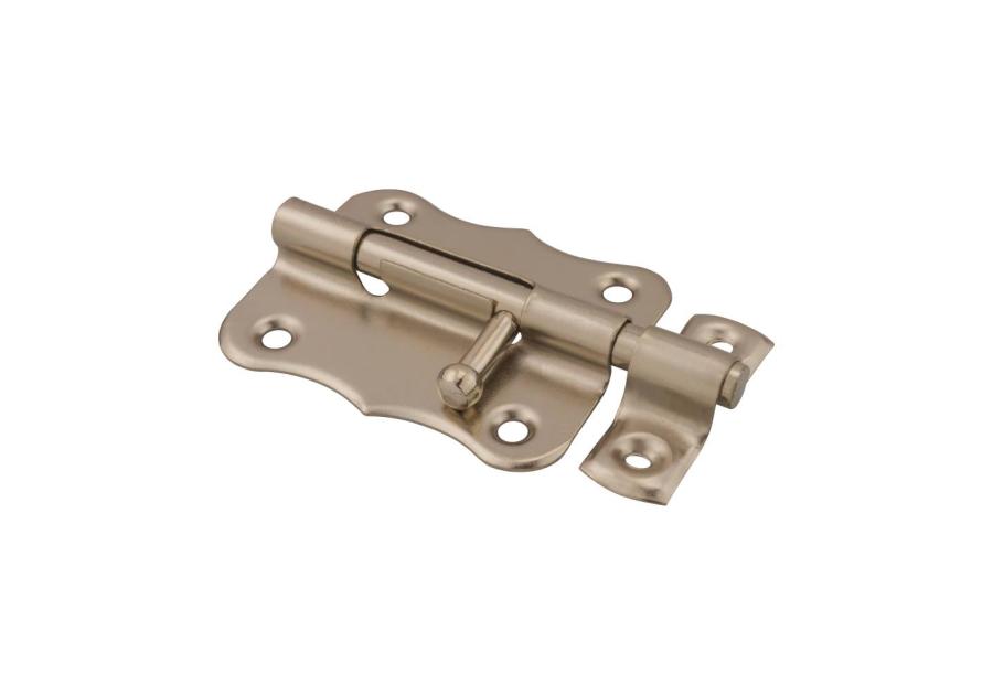 Zdjęcie: Zasuwka stalowa ZM 60 mm niklowana METRO