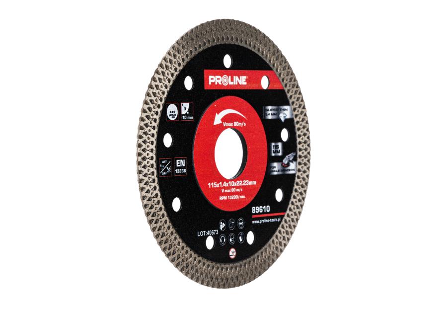Zdjęcie: Tarcza diamentowa 89610 PROLINE