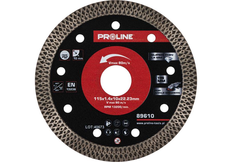 Zdjęcie: Tarcza diamentowa 89610 PROLINE