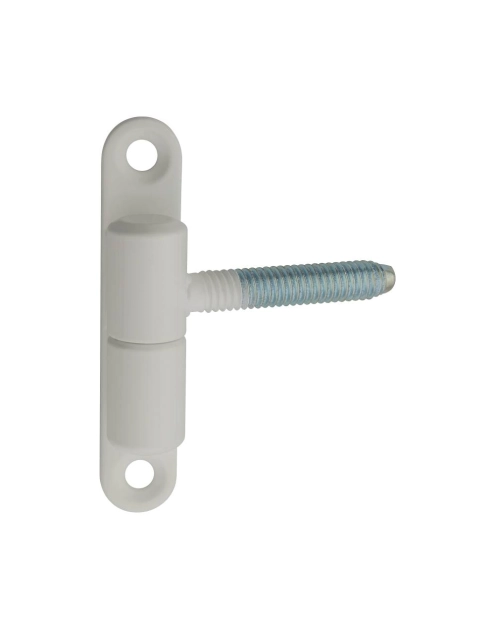 Zdjęcie: Zawias 13x45 mm przykręcany lakier biały, 2 sztuki METRO