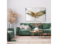 Zdjęcie: Obraz Glasspik Framed GD 80x120 cm gold wings STYLER