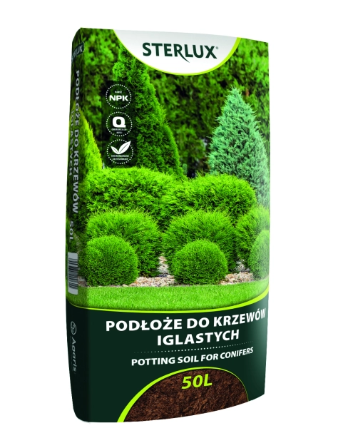 Zdjęcie: Podłoże do krzewów iglastych 50 L STERLUX