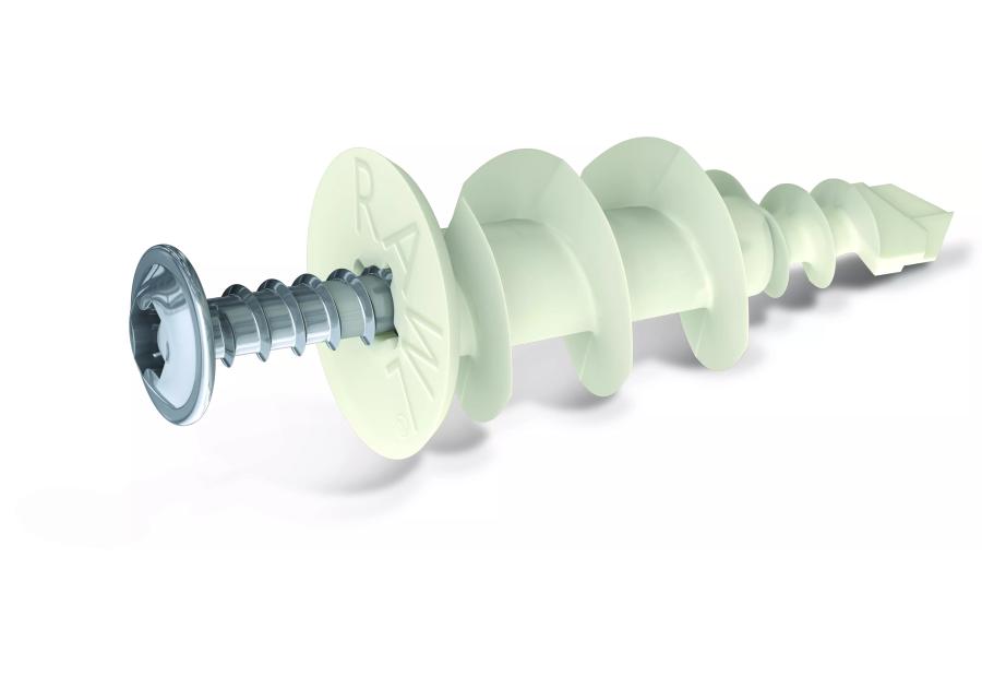 Zdjęcie: Łącznik nylonowy DRA01 samowiercący 16x36 mm z wkrętem 3,9x32 mm  35 szt. KOELNER