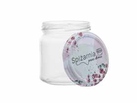 Komplet 6 słoików Spiżarnia Pani Domu 200 ml z zakrętką fi 66 4-zaczepową ALTOM DESIGN