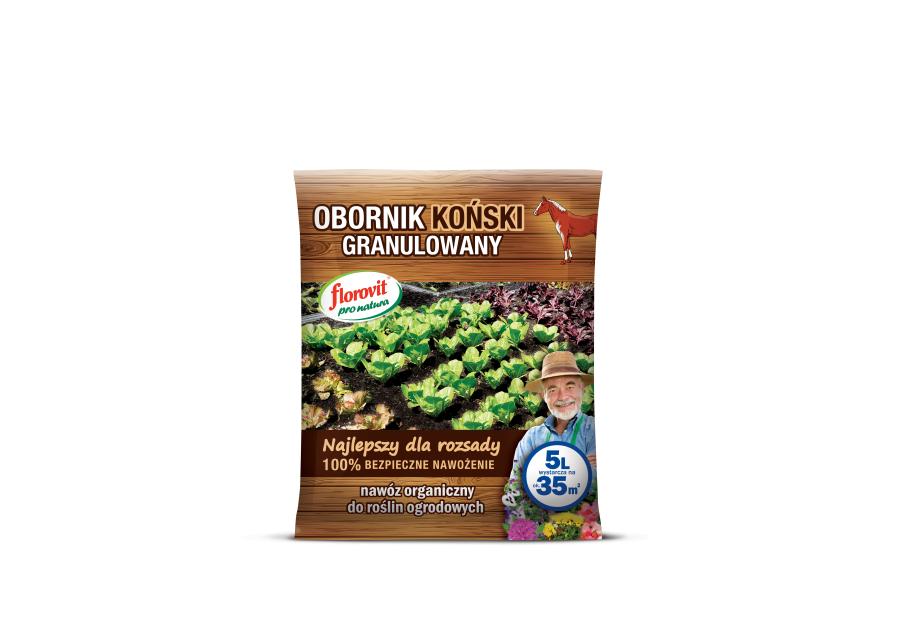 Zdjęcie: Obornik koński worek 5 l FLOROVIT