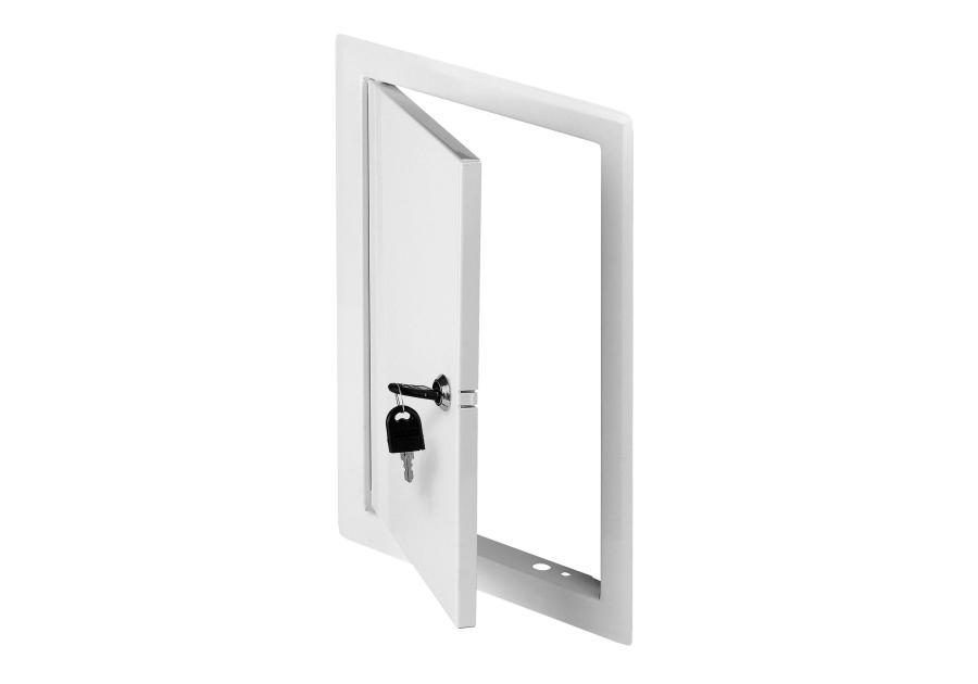 Zdjęcie: Drzwiczki metalowe 15x30 cm z zamknięciem DM84z AWENTA