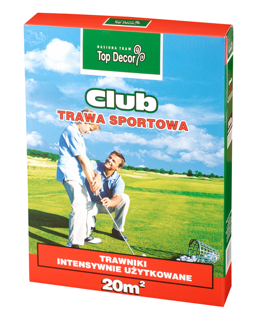 Zdjęcie: Trawa Club mieszanka sportowa 0,5 kg TOP DECOR