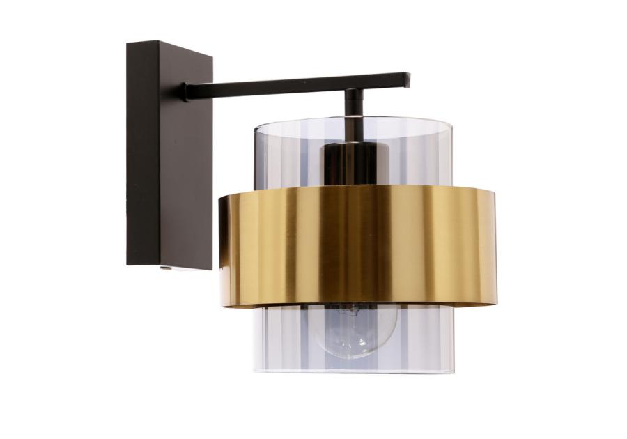 Zdjęcie: Kinkiet Spiega czarno-mosiężny CANDELLUX