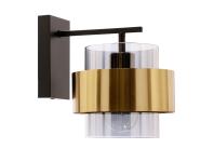 Zdjęcie: Kinkiet Spiega czarno-mosiężny CANDELLUX