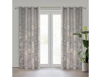 Zdjęcie: Zasłona gotowa Naira 140 x 250 cm stalowy EUROFIRANY