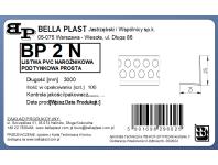 Zdjęcie: Kątownik PVC Prosty BP2N L300 biały BELLA PLAST