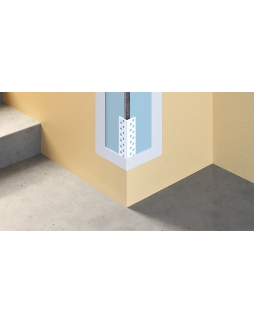 Zdjęcie: Kątownik PVC Prosty BP2N L300 biały BELLA PLAST