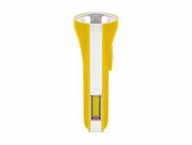 Akumulatorowa latarka LED Tedi LED 3 W + 3 W kolor żółty/biały 3 W + 3 W STRUHM