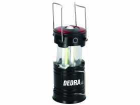 Lampa kempingowa 300 lm, aku 1200 mAh, bateria 3xAA DEDRA