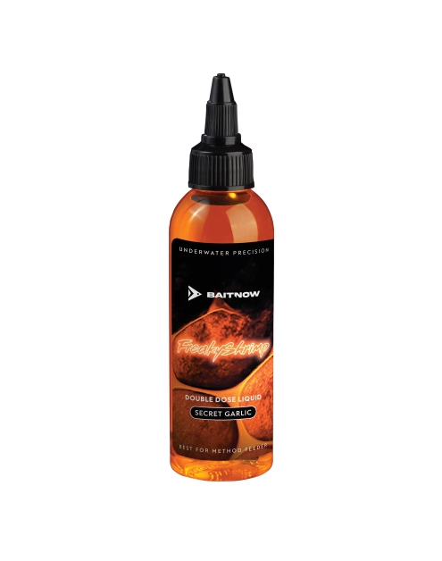 Zdjęcie: Atraktor wędkarski w płynie do method feeder Double Dose Freaky Shrimp, 100 ml BAITNOW
