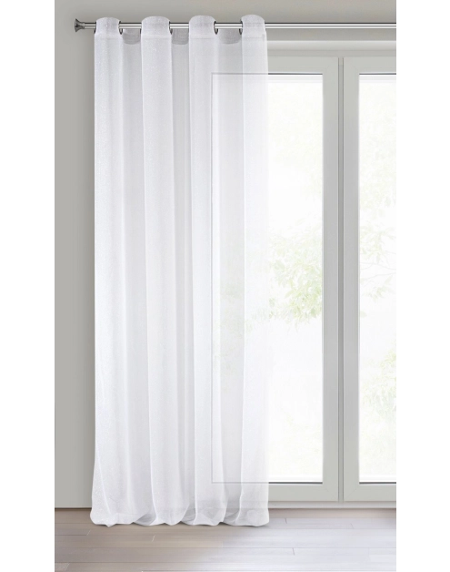 Zdjęcie: Firana gotowa Sakali 140x250 cm biały EUROFIRANY