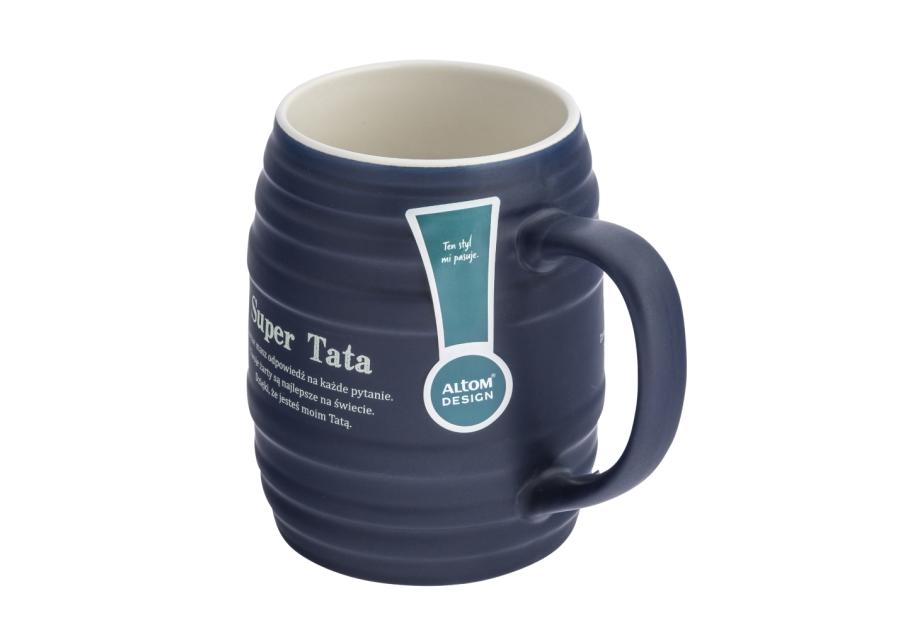 Zdjęcie: Kubek beczułka 700 ml super tata dekoracja B ALTOM DESIGN