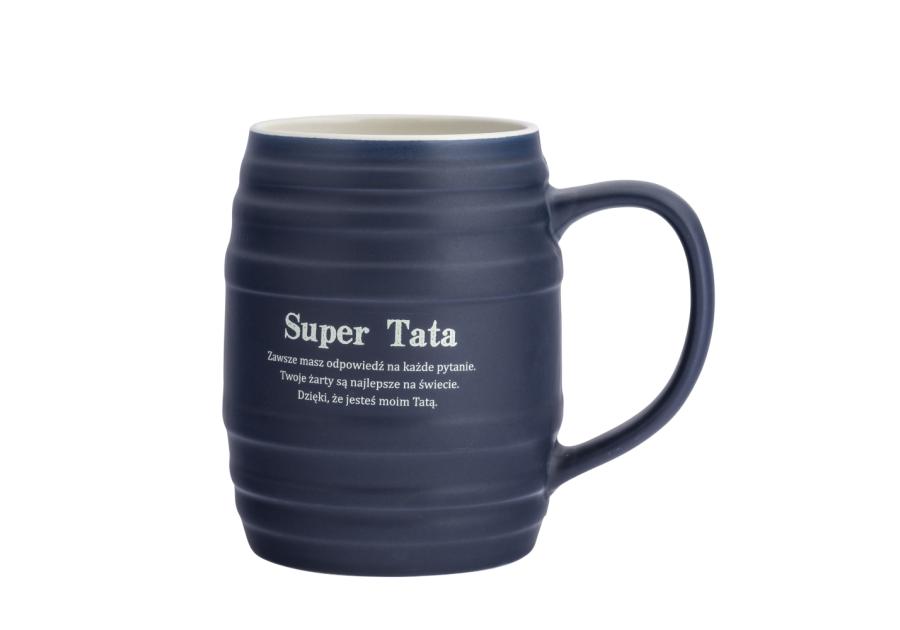 Zdjęcie: Kubek beczułka 700 ml super tata dekoracja B ALTOM DESIGN
