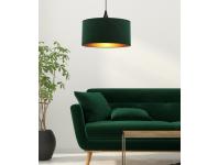 Zdjęcie: Lampa wisząca Maloto 1x60 W E27 butelkowa zieleń + złoto CANDELLUX