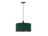 Zdjęcie: Lampa wisząca Maloto 1x60 W E27 butelkowa zieleń + złoto CANDELLUX