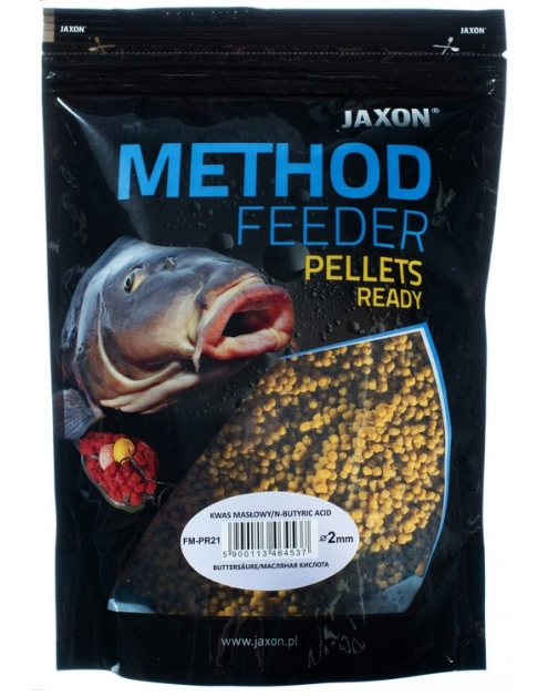 Zdjęcie: Pellets method feeder ready 2 mm kwas masłowy 500 g JAXON
