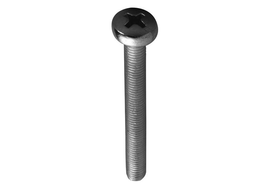 Zdjęcie: Wkrety metryczne łeb cylindryczny ocynkowane DIN 7985 M 6x30 mm HSI