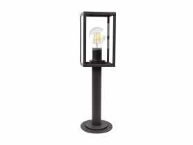 Lampa ogrodowa Malmo E27 48 cm stojaca czarna POLUX