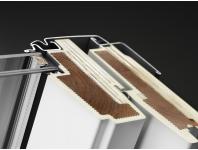 Zdjęcie: Okno GLU 0051B drewniano-poliuretanowe otwierane od dołu, 66x118 VELUX