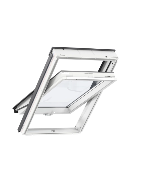 Zdjęcie: Okno GLU 0051B drewniano-poliuretanowe otwierane od dołu, 66x118 VELUX