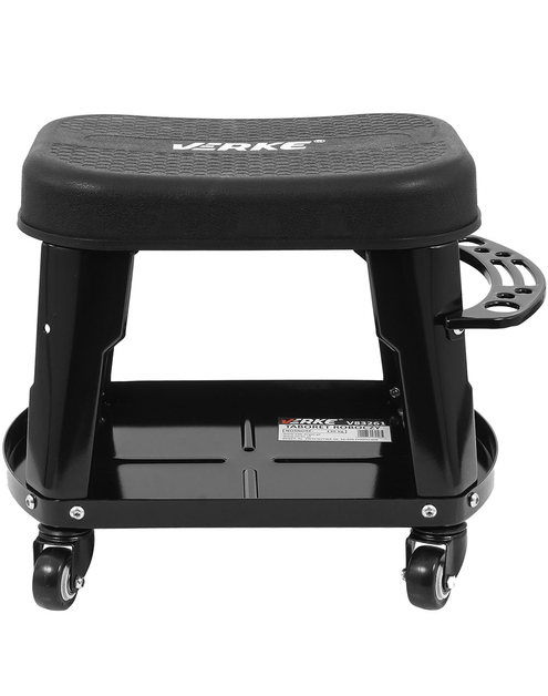 Zdjęcie: Taboret warsztatowy czarny VERKE